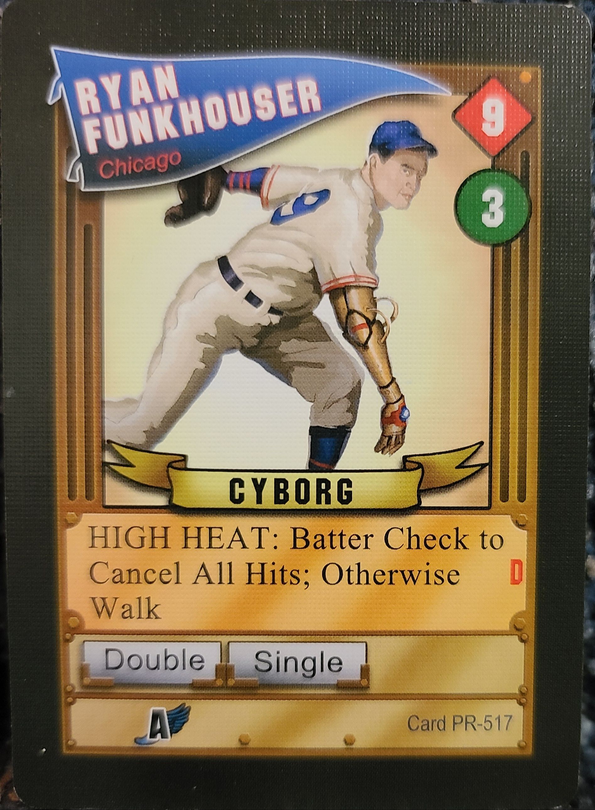 Coperta Baseball Highlights: 2045 – Ryan Funkhouser Promo Card