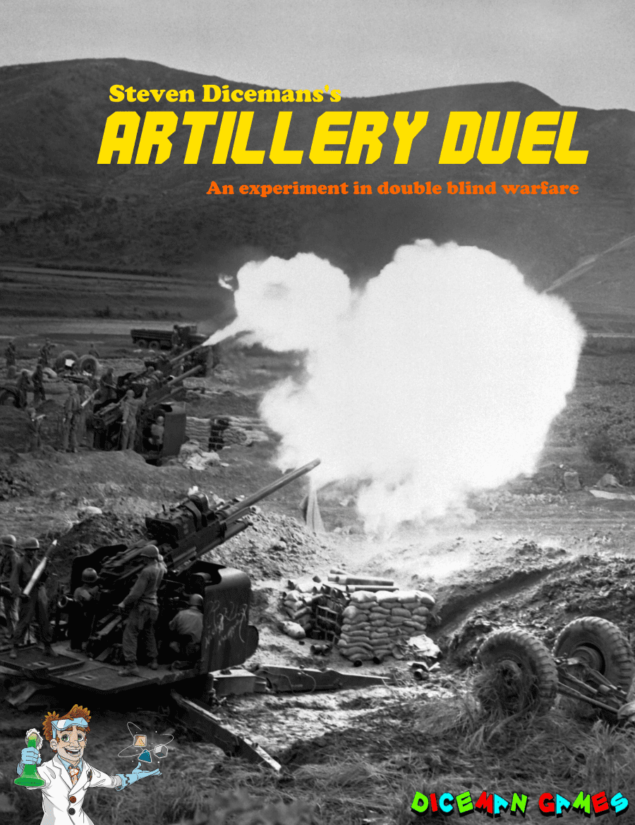 Artillery Duel: An experiment in double blind warfare box art