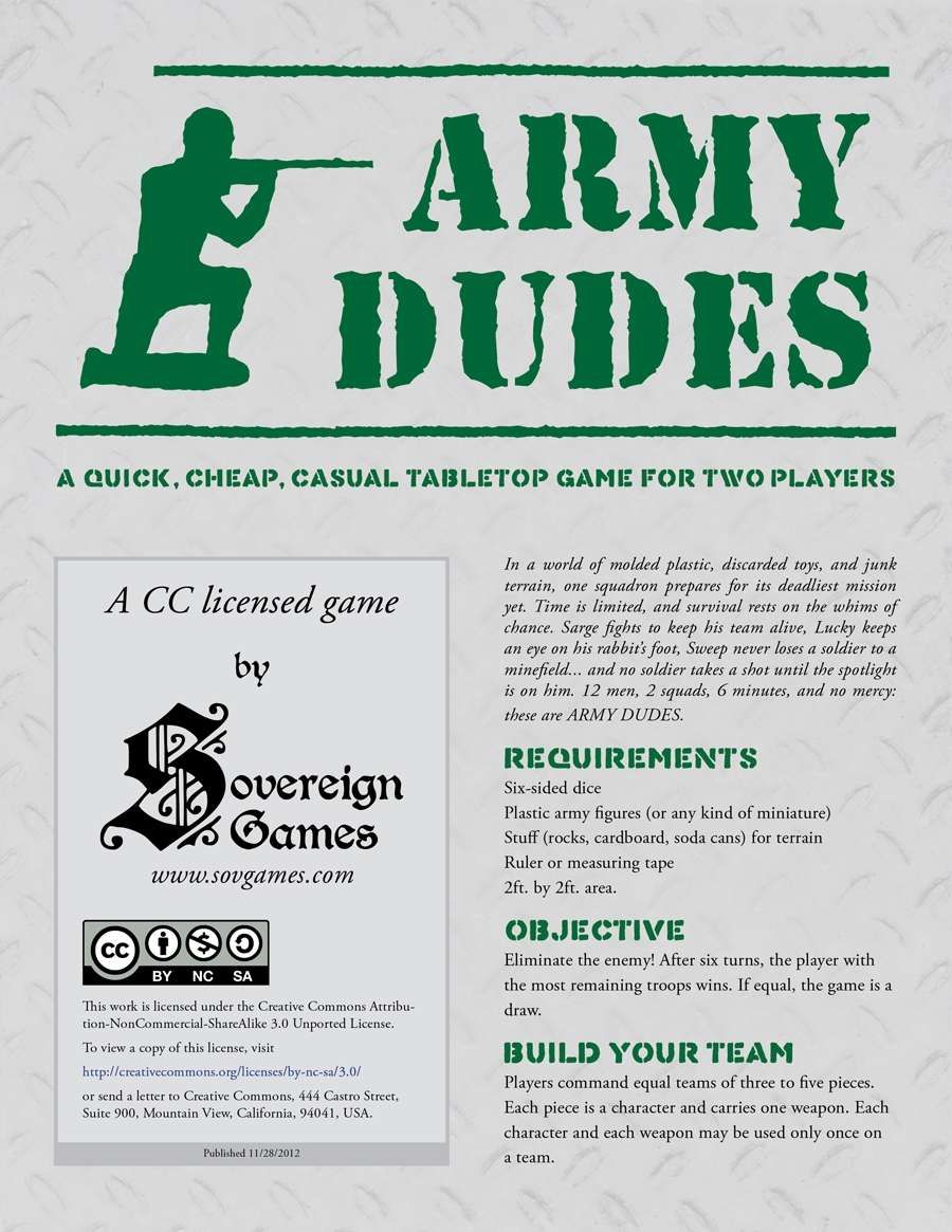 Army Dudes doboz