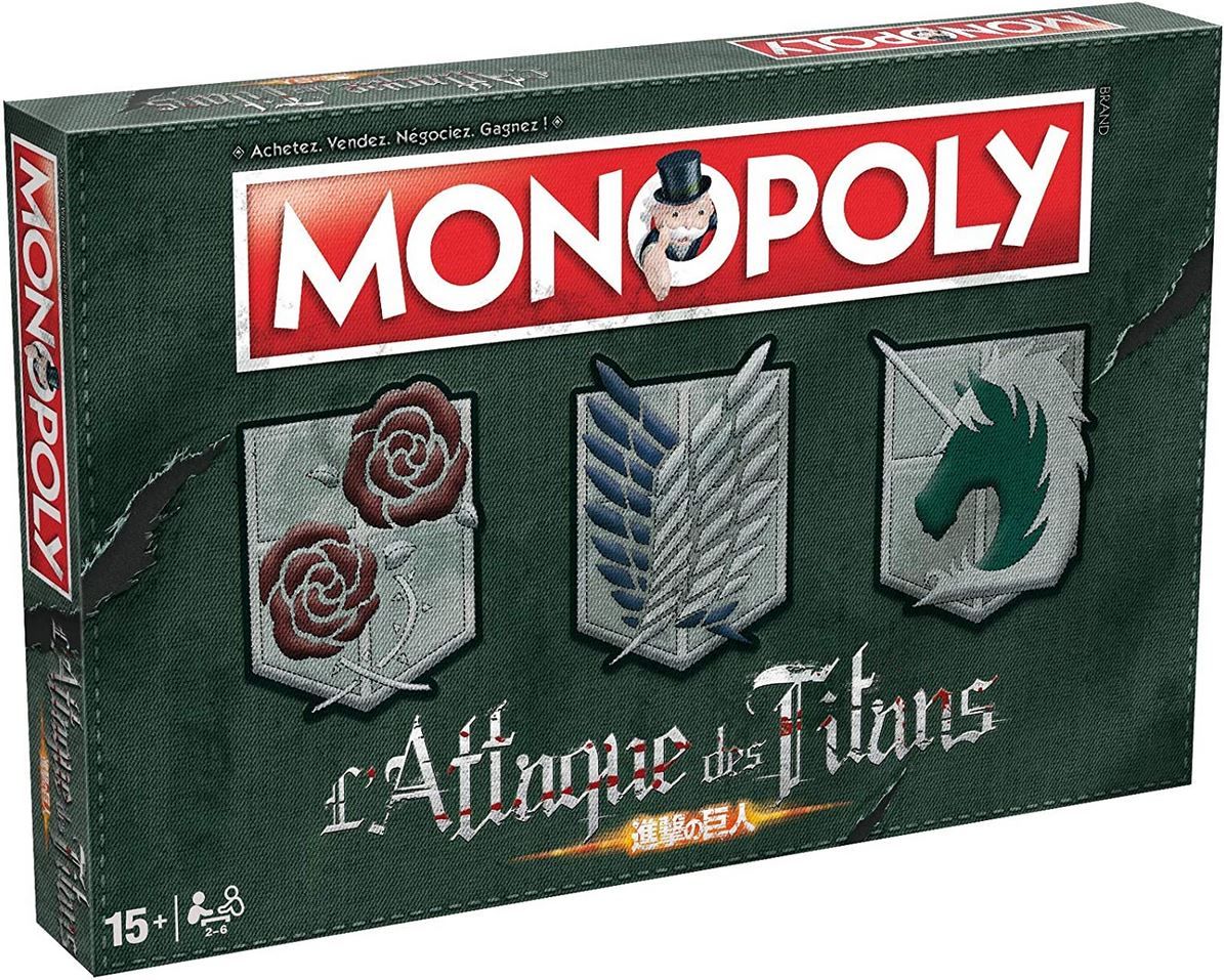 Monopoly: Attack on Titan doboz