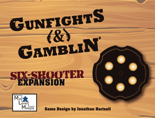 Gunfights & Gamblin': Six-Shooter Expansion doboz