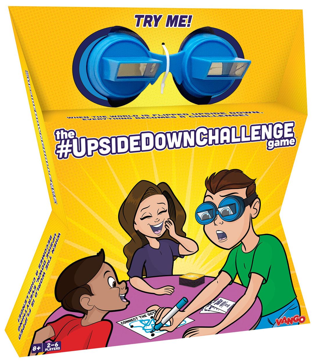 The #UpsideDownChallenge Game box art