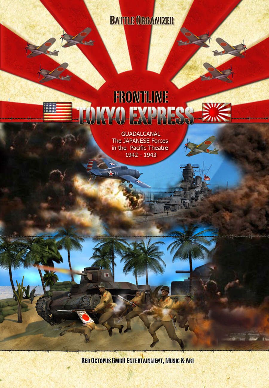 Frontline: Tokyo Express – Guadalcanal: The Japanese Forces in the Pacific Theatre 1942-1943 box art