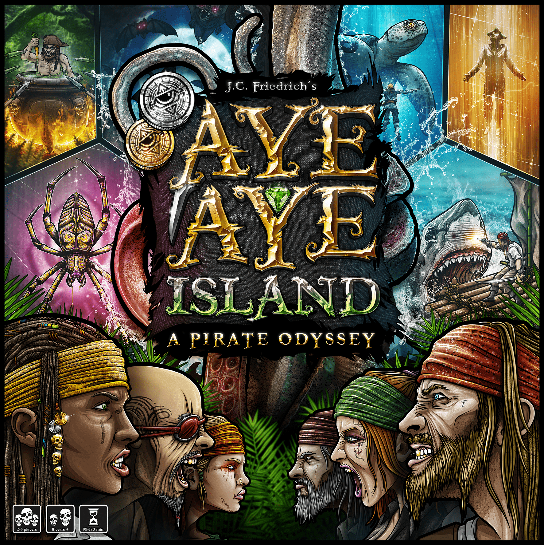 Aye Aye Island: A Pirate Odyssey doboz