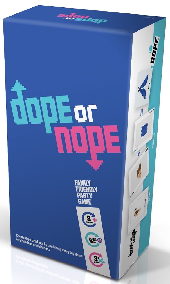 Dope or Nope: Family Card Game box art