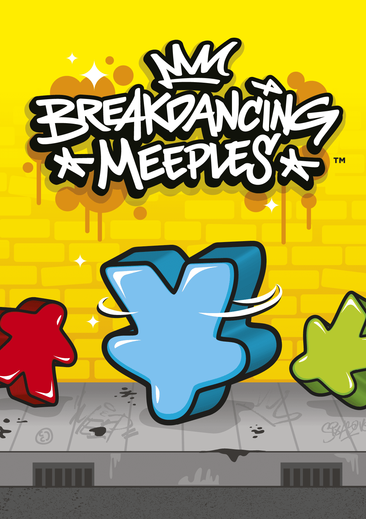 Breakdancing Meeples doboz