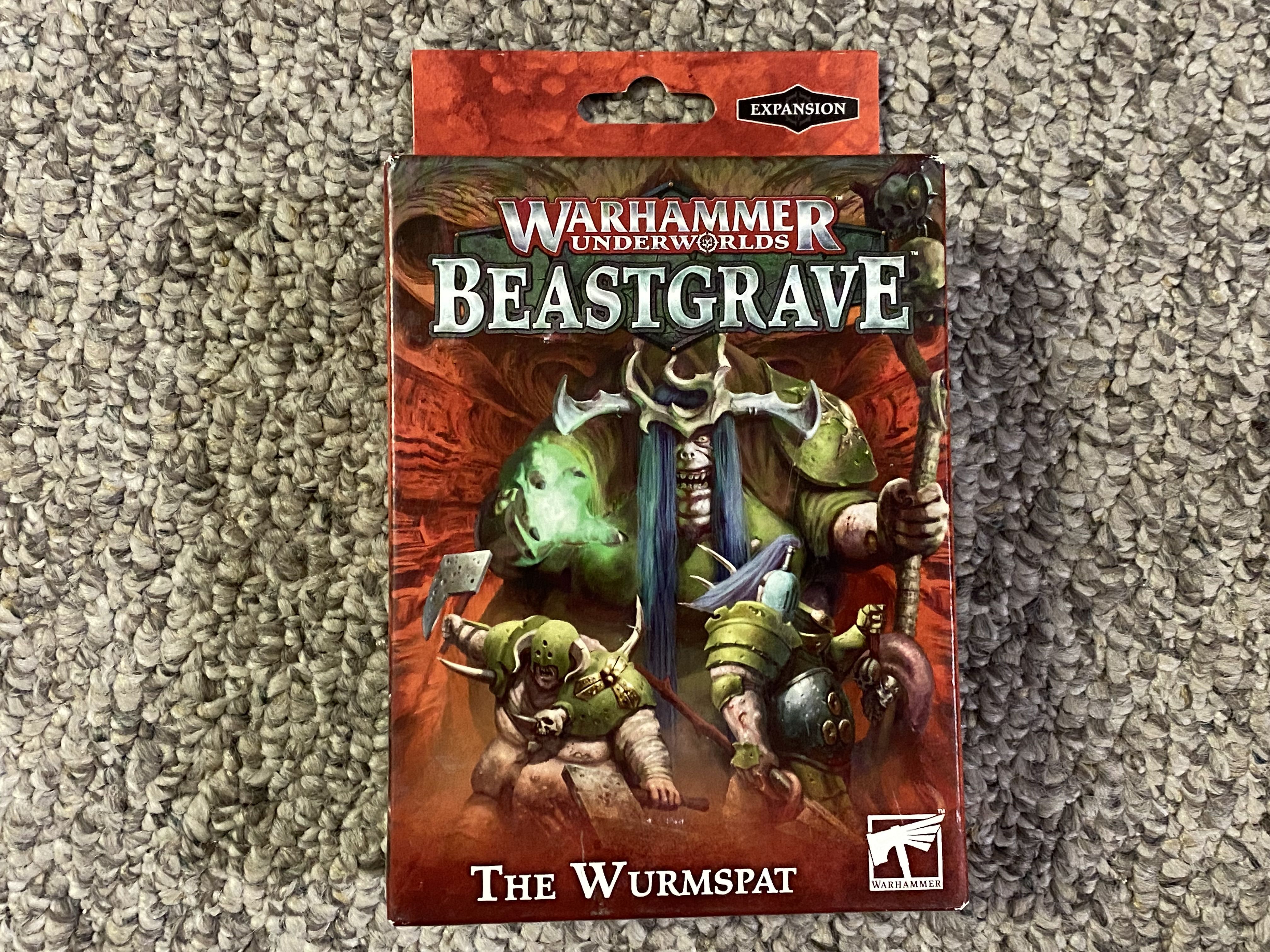 Warhammer Underworlds: Beastgrave – The Wurmspat box art