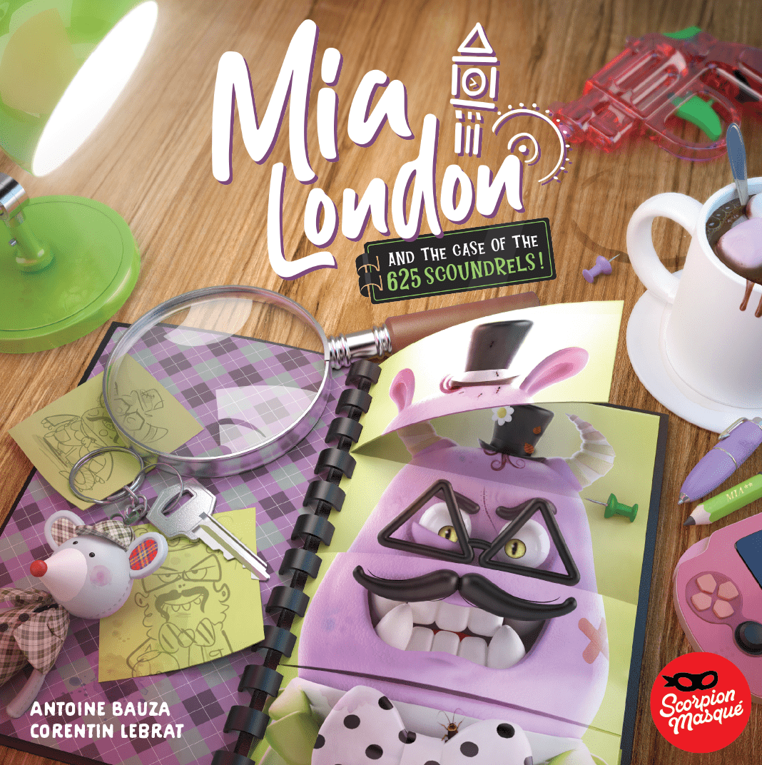 Mia London and the Case of the 625 Scoundrels doboz
