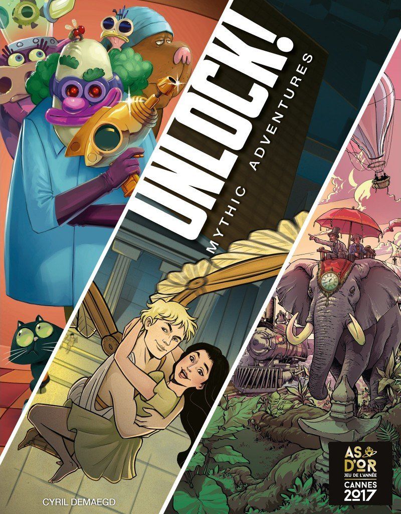 Coperta Unlock!: Mythic Adventures