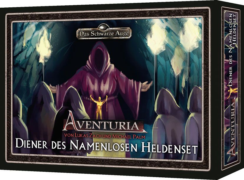 Aventuria: Diener des Namenlosen Heldenset box art