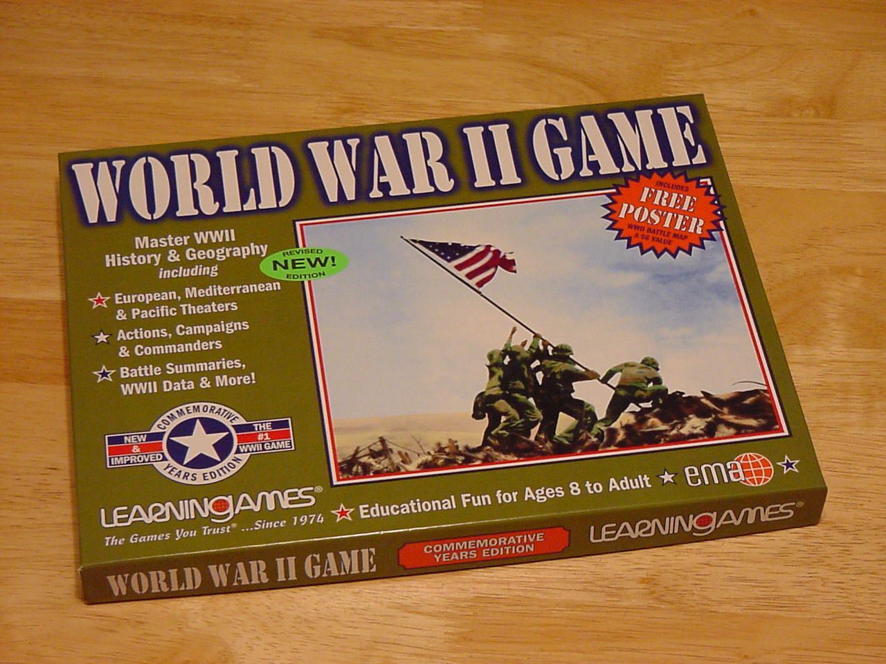 World War II Game doboz
