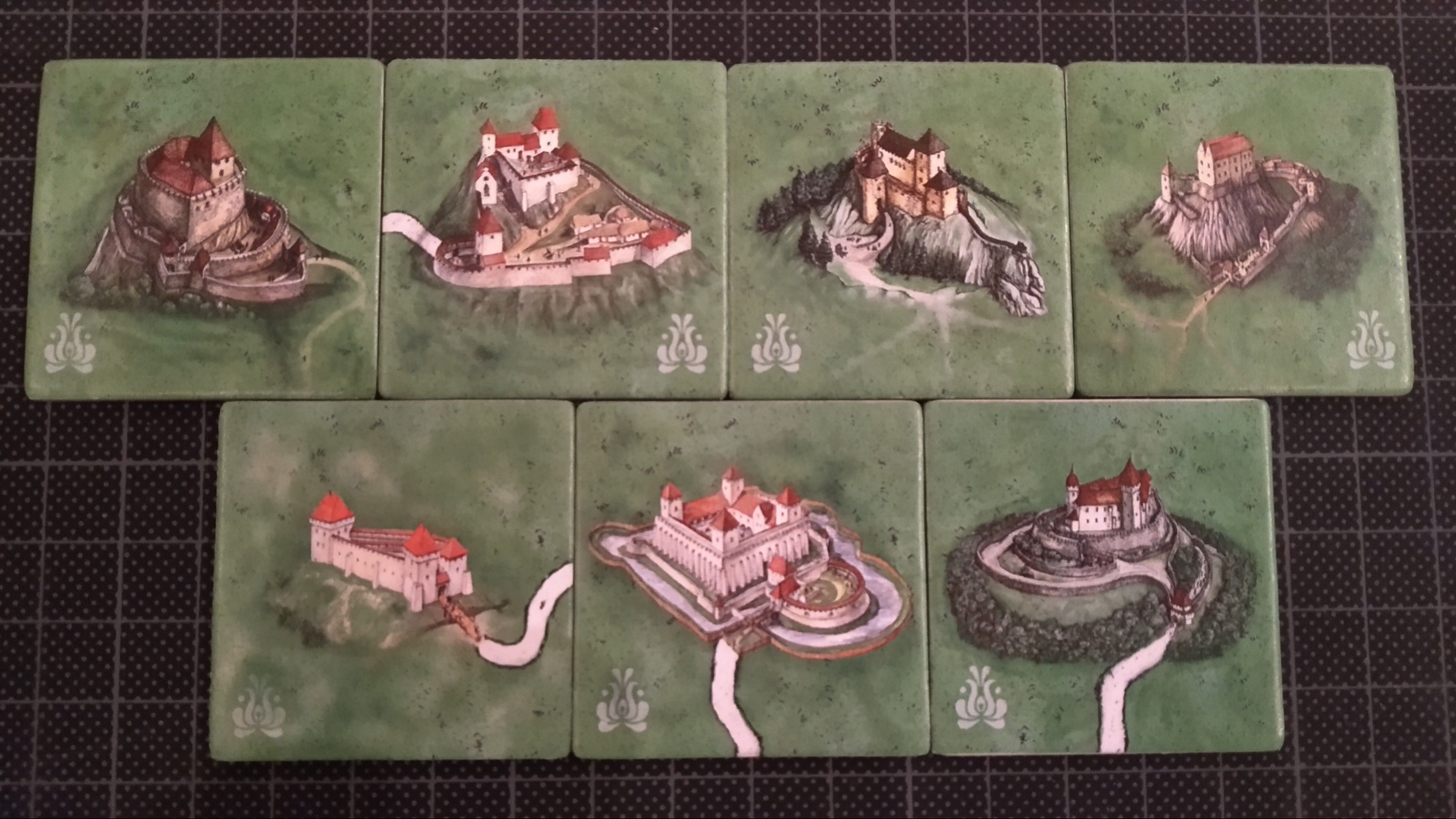 Coperta Castles in Hungary (fan expansion for Carcassonne)