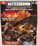 Battleground: Crossbows & Catapults – Twin Attack Armory Pack: Knight Battering Ram vs Orc Triple Catapult doboz