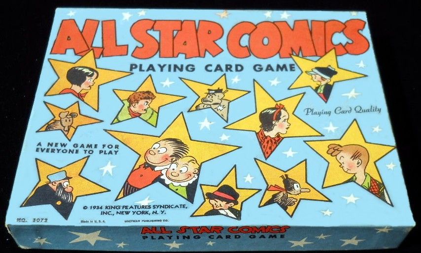 All Star Comics Card Game box art