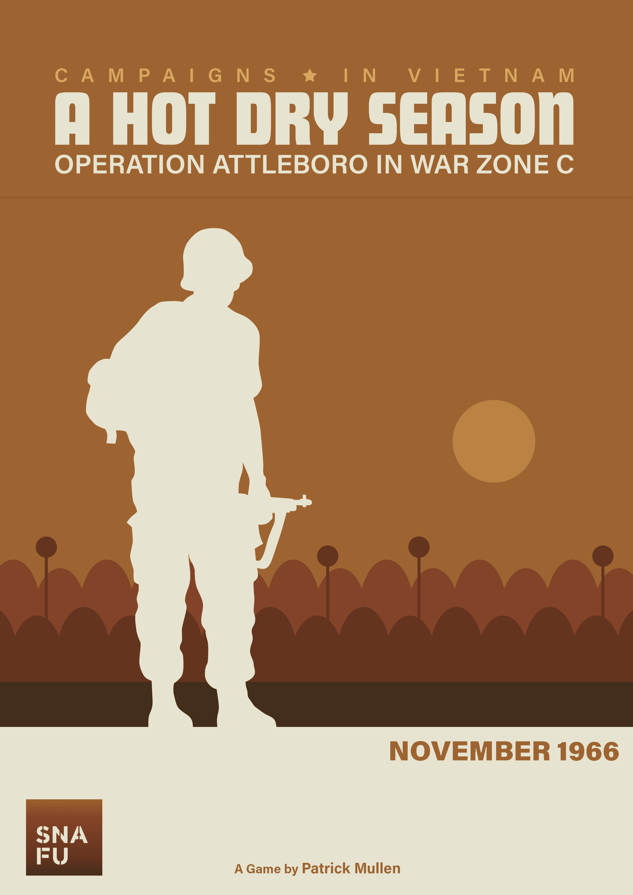 A Hot Dry Season: Operation Attleboro in War Zone C box art
