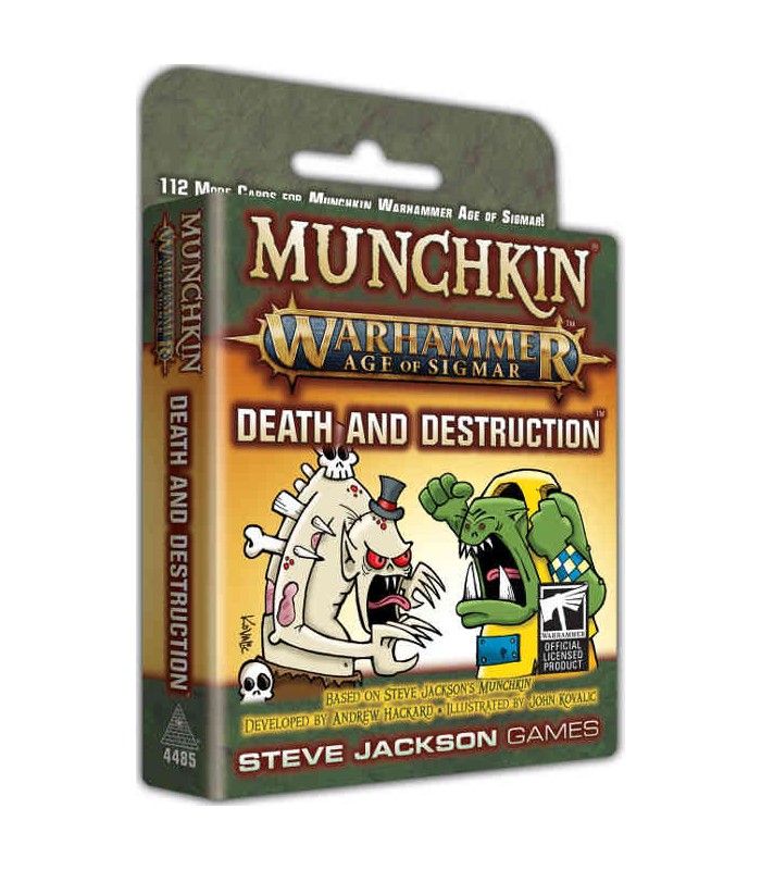 Munchkin Warhammer: Age of Sigmar – Death and Destruction doboz