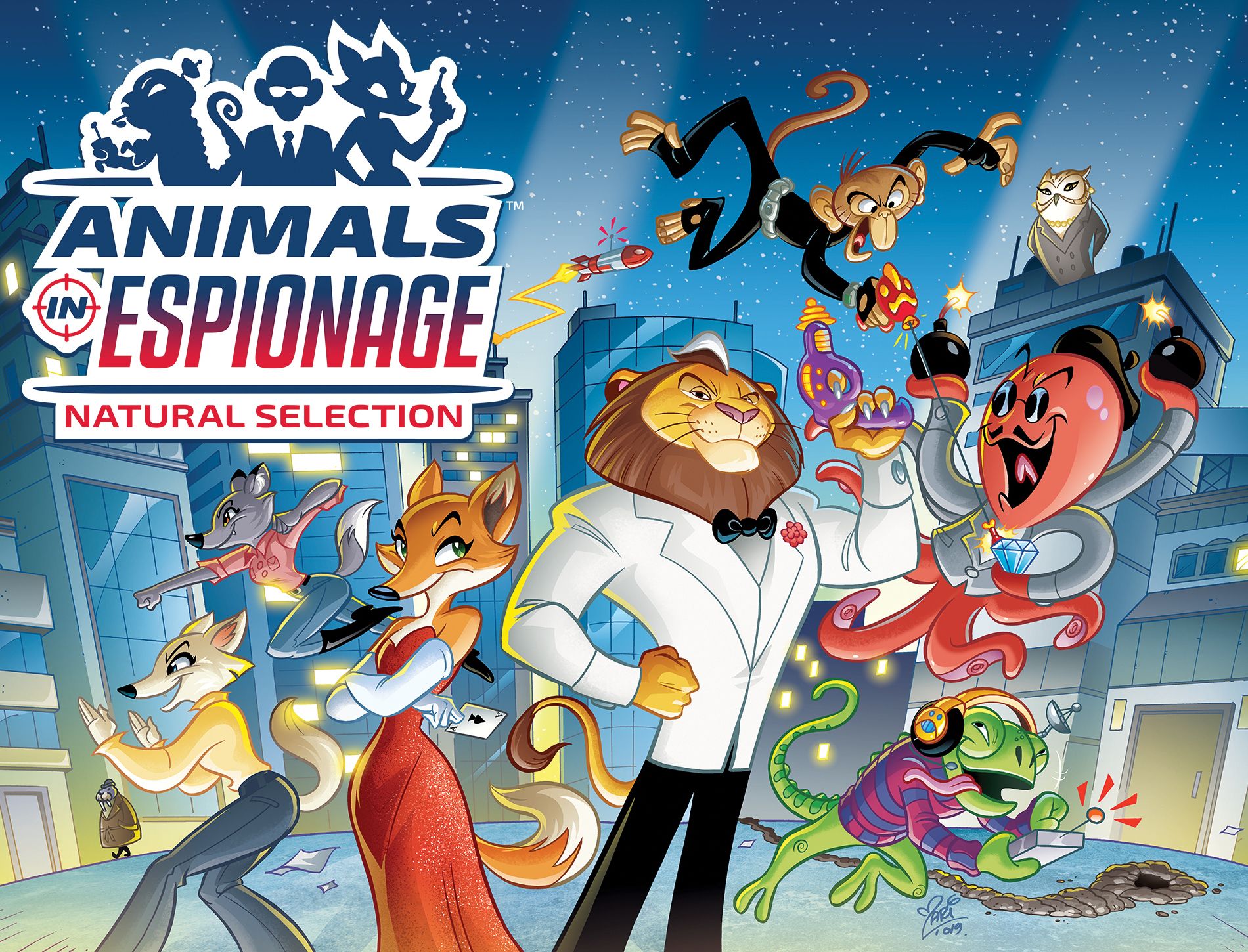 Animals in Espionage doboz