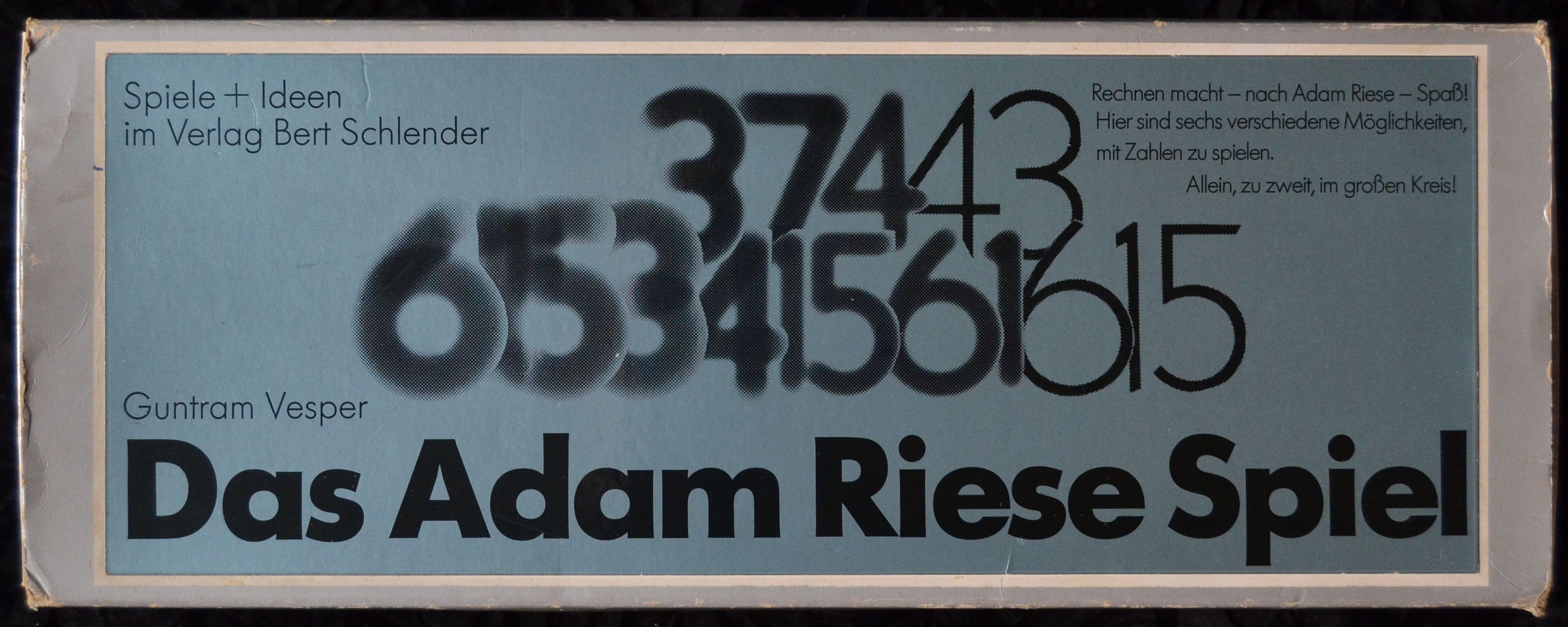 Das Adam Riese Spiel doboz