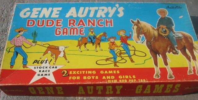 Gene Autry's Dude Ranch game doboz