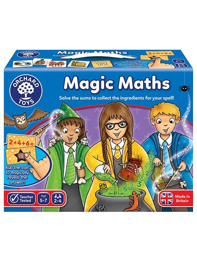 Magic Maths box art