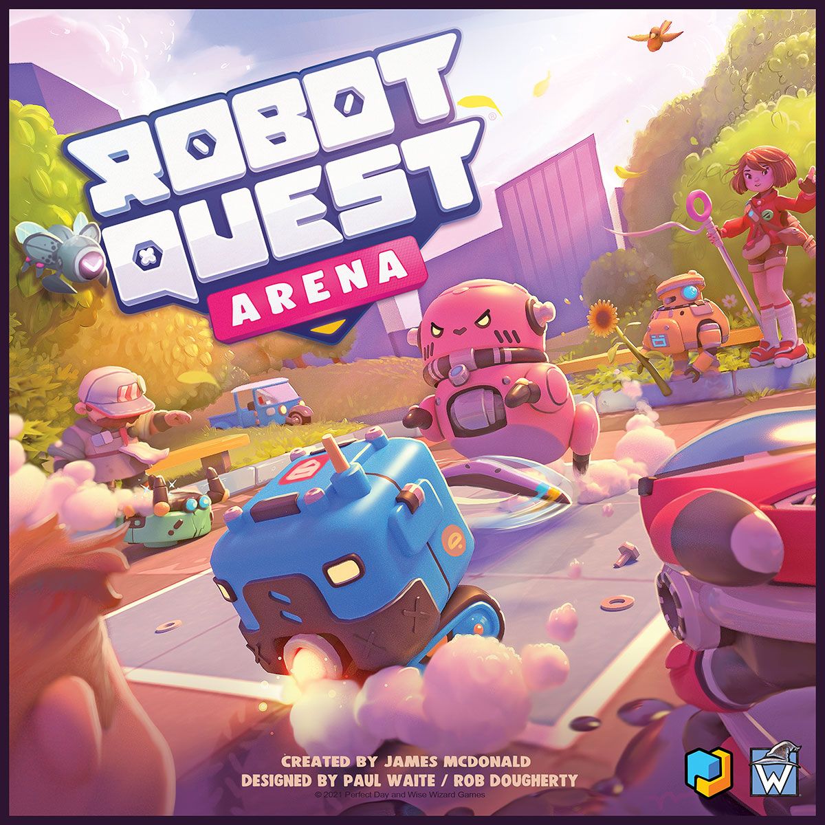 Coperta Robot Quest Arena