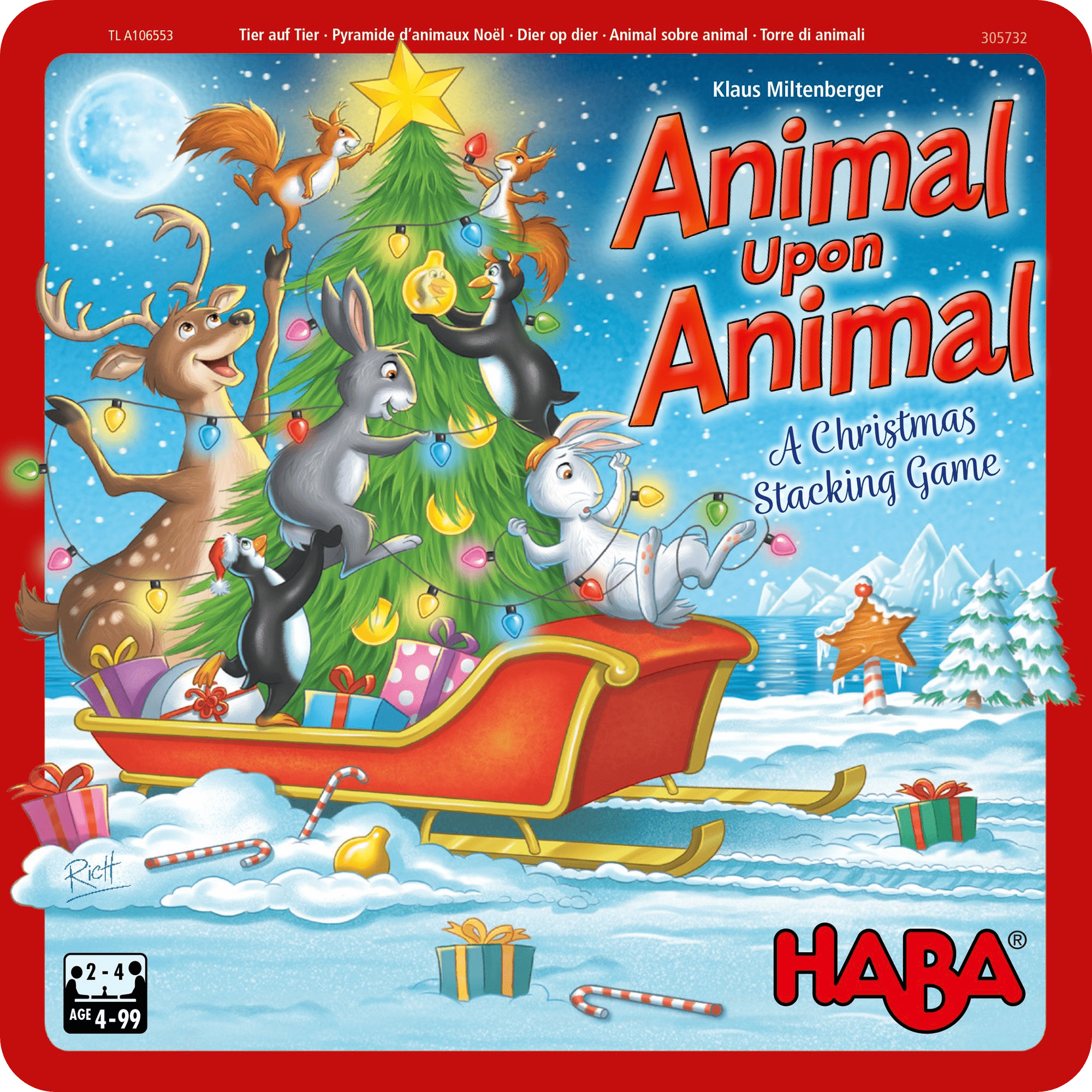 Animal Upon Animal: Christmas Edition doboz
