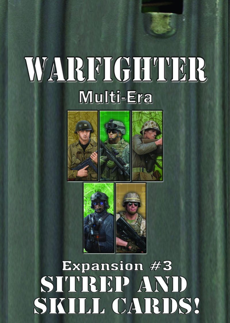 Warfighter: Multi-Era Expansion #3 – Sitrep and Skill Cards doboz