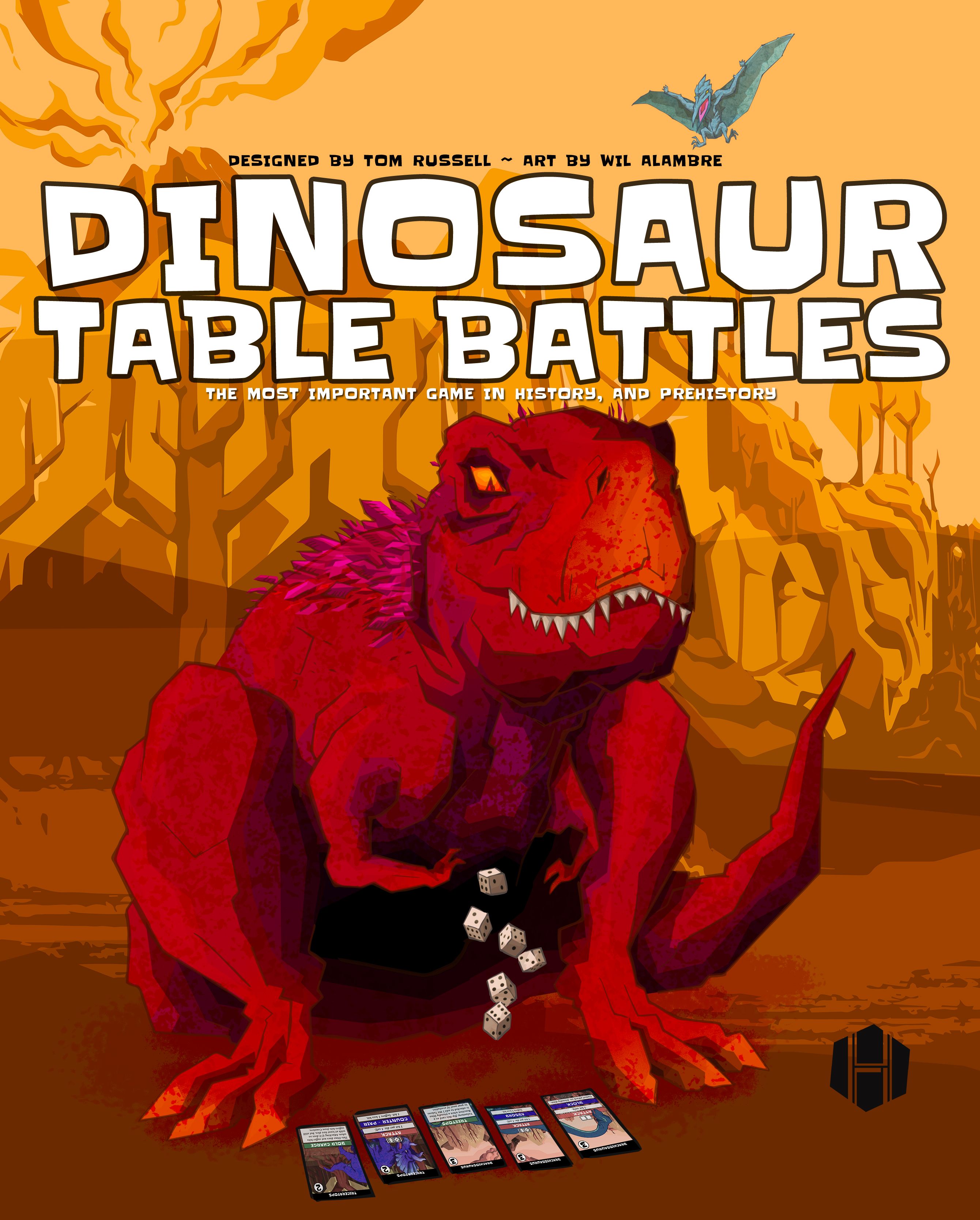 Dinosaur Table Battles doboz