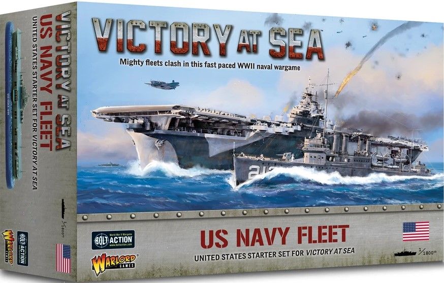 Victory at Sea: US Navy fleet box art