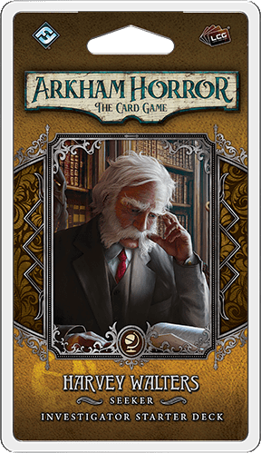 Arkham Horror: The Card Game – Harvey Walters: Investigator Starter Deck doboz
