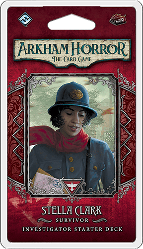 Arkham Horror: The Card Game – Stella Clark: Investigator Starter Deck box art