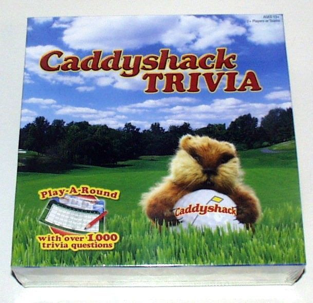 Caddyshack Trivia Game box art