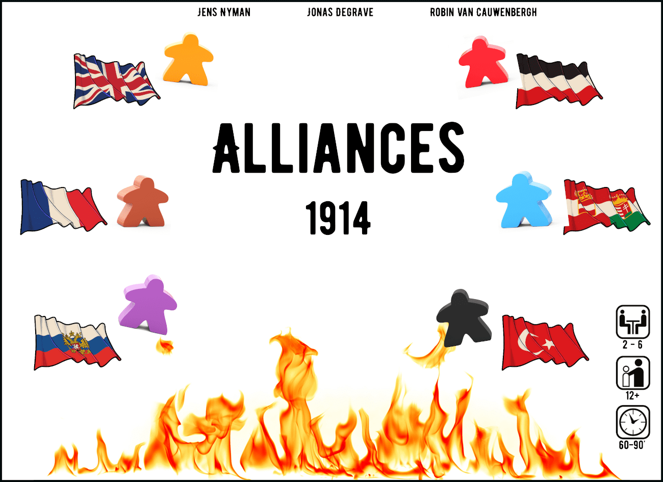 Coperta Alliances 1914