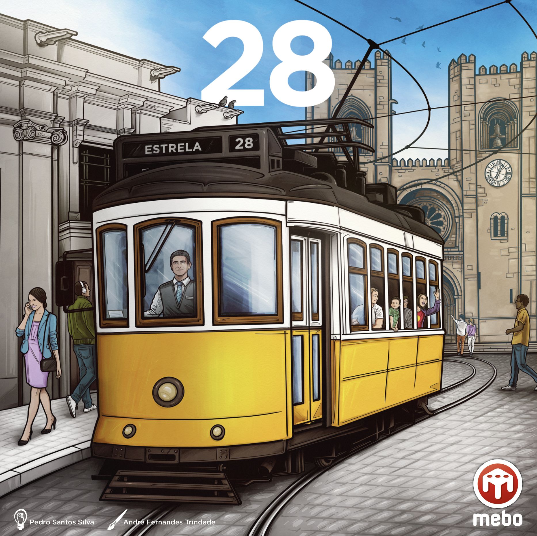 Coperta Lisbon Tram 28