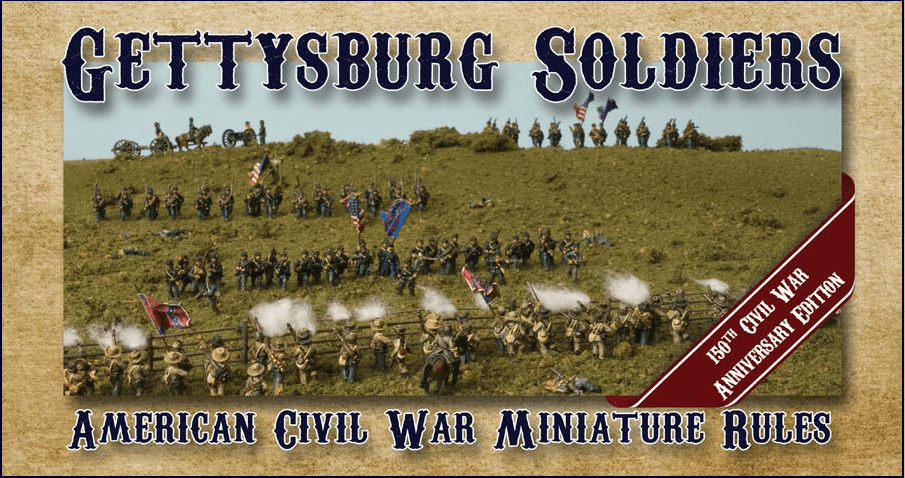 Gettysburg Soldiers: American Civil War Miniature Rules box art