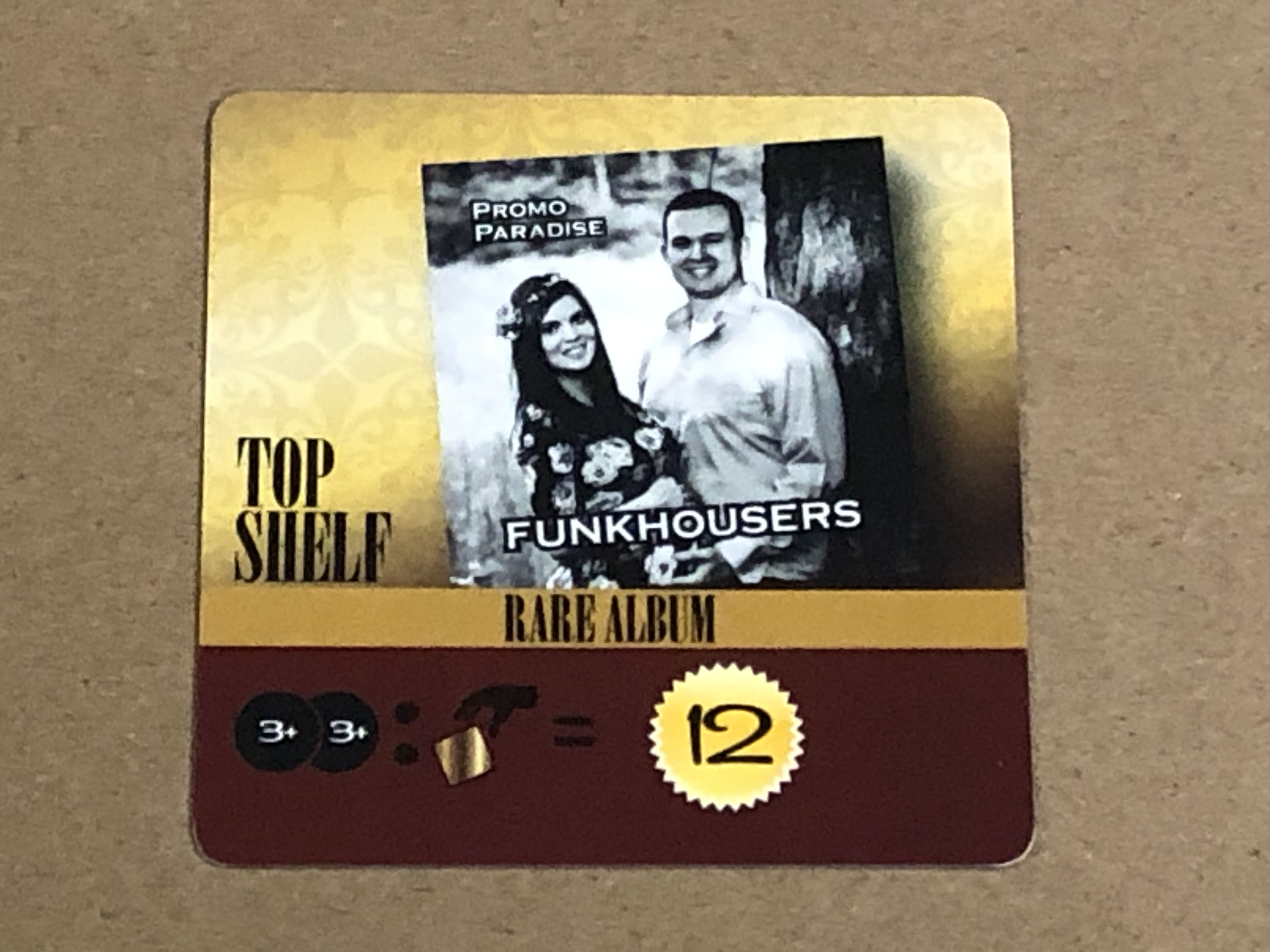 Vinyl: Top Shelf – Rare Album: Funkhousers Promo doboz
