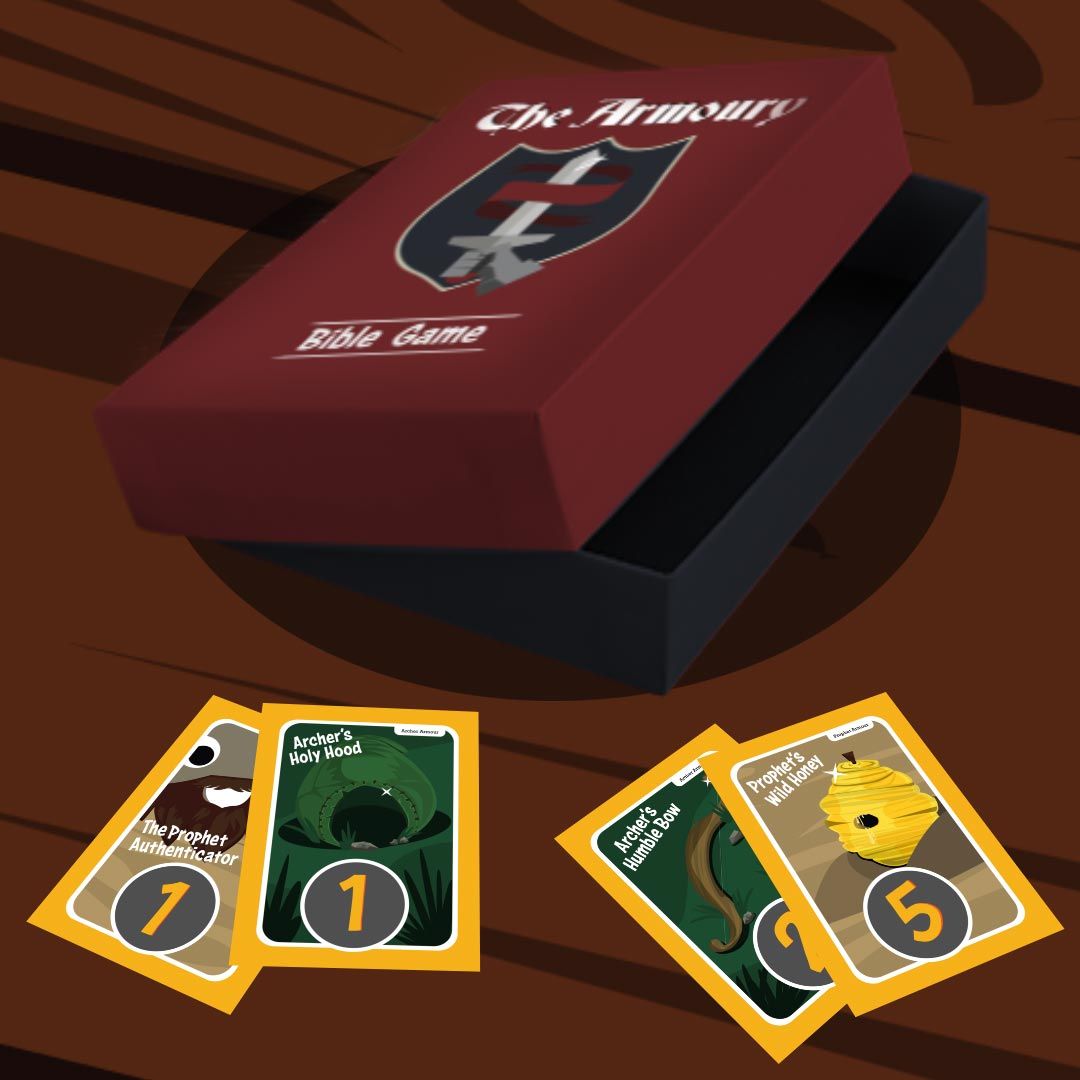 Archer & Prophet Roles: The Armoury Bible Game doboz