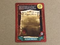 Sheriff of Nottingham: Kings Decree Promo Card
