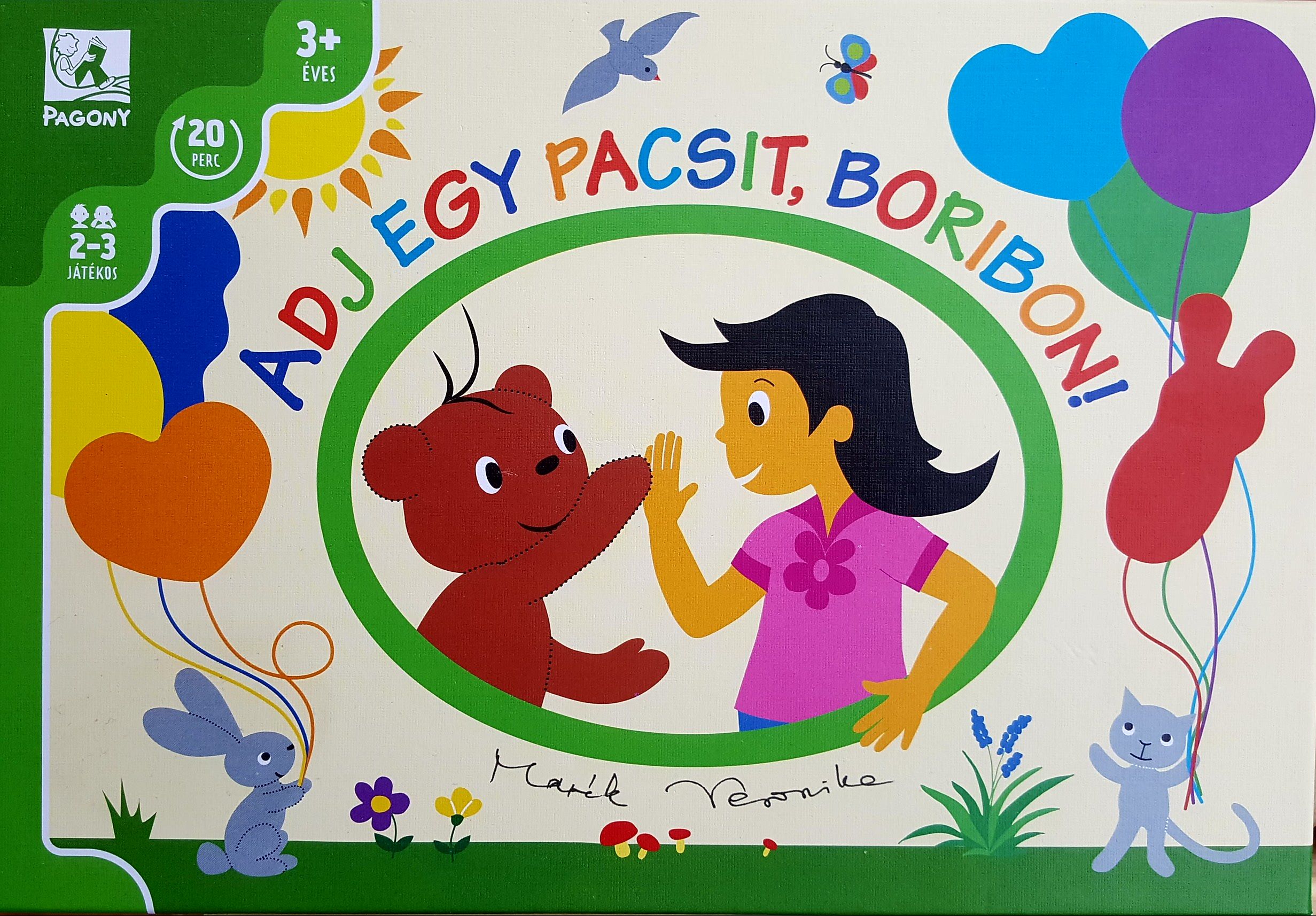 Coperta Adj egy pacsit, Boribon!