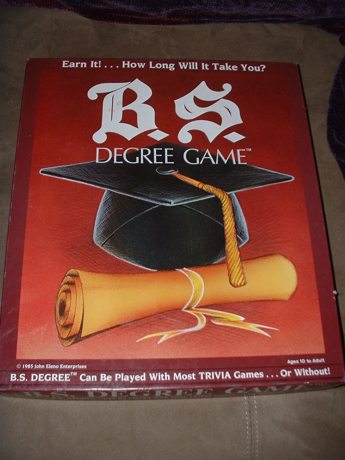 B.S. Degree Game box art