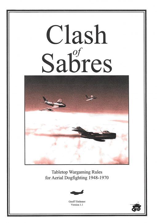 Coperta Clash of Sabres: Tabletop Wargaming Rules for Aerial Combat 1948-1970