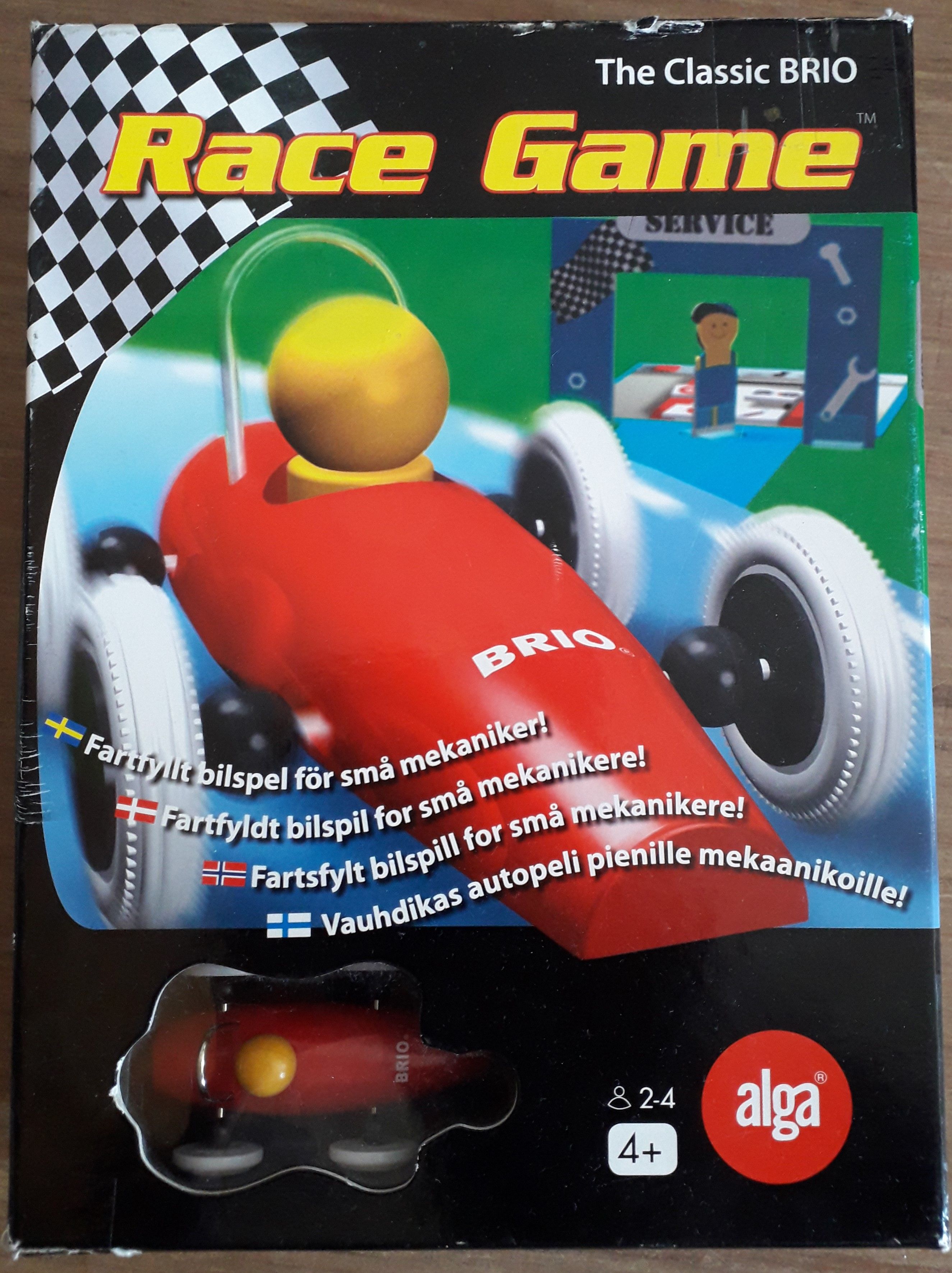 The Classic Brio: Race Game box art