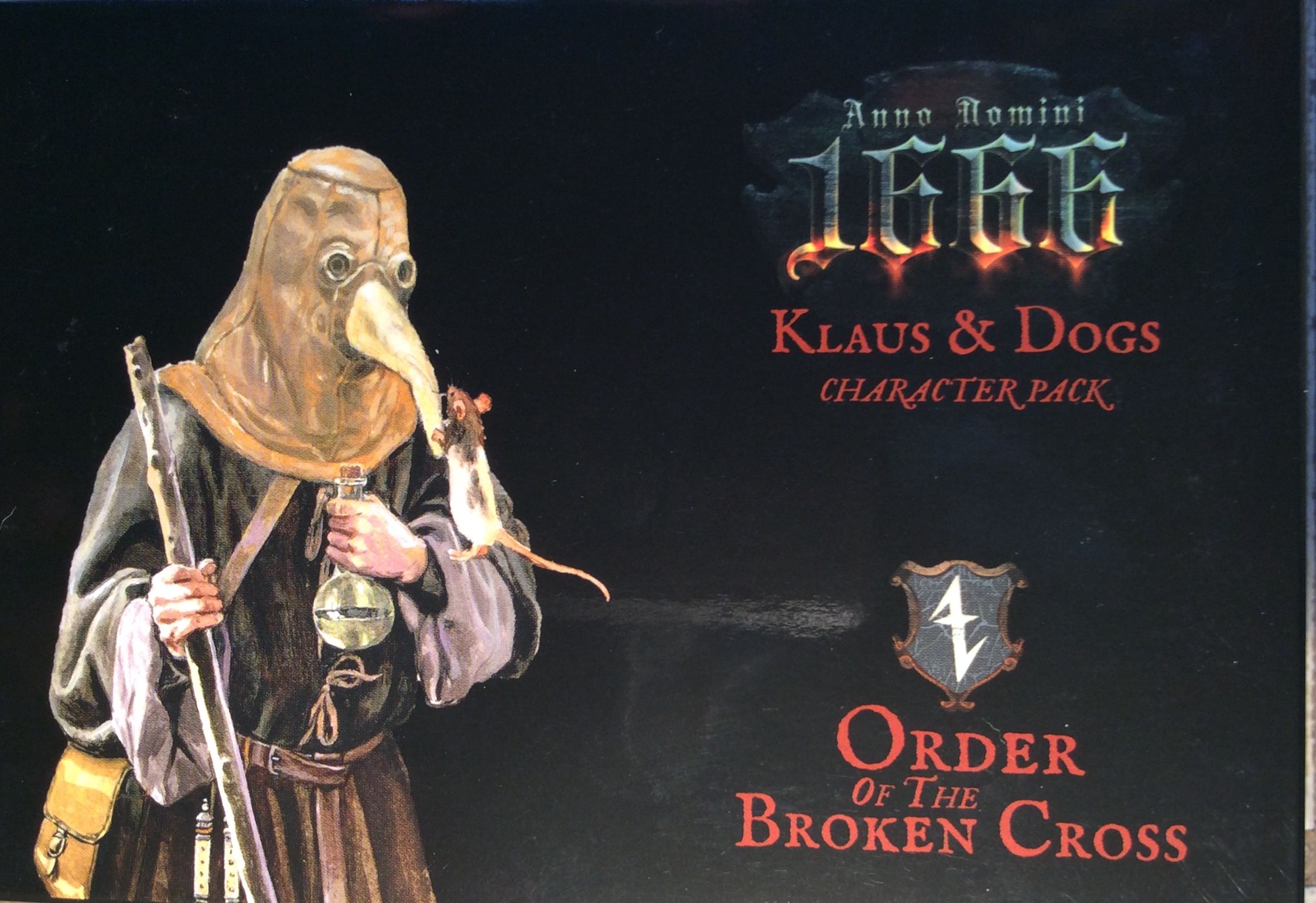 Anno Domini 1666: Order of the Broken Cross – Klaus & Dogs Character Pack doboz