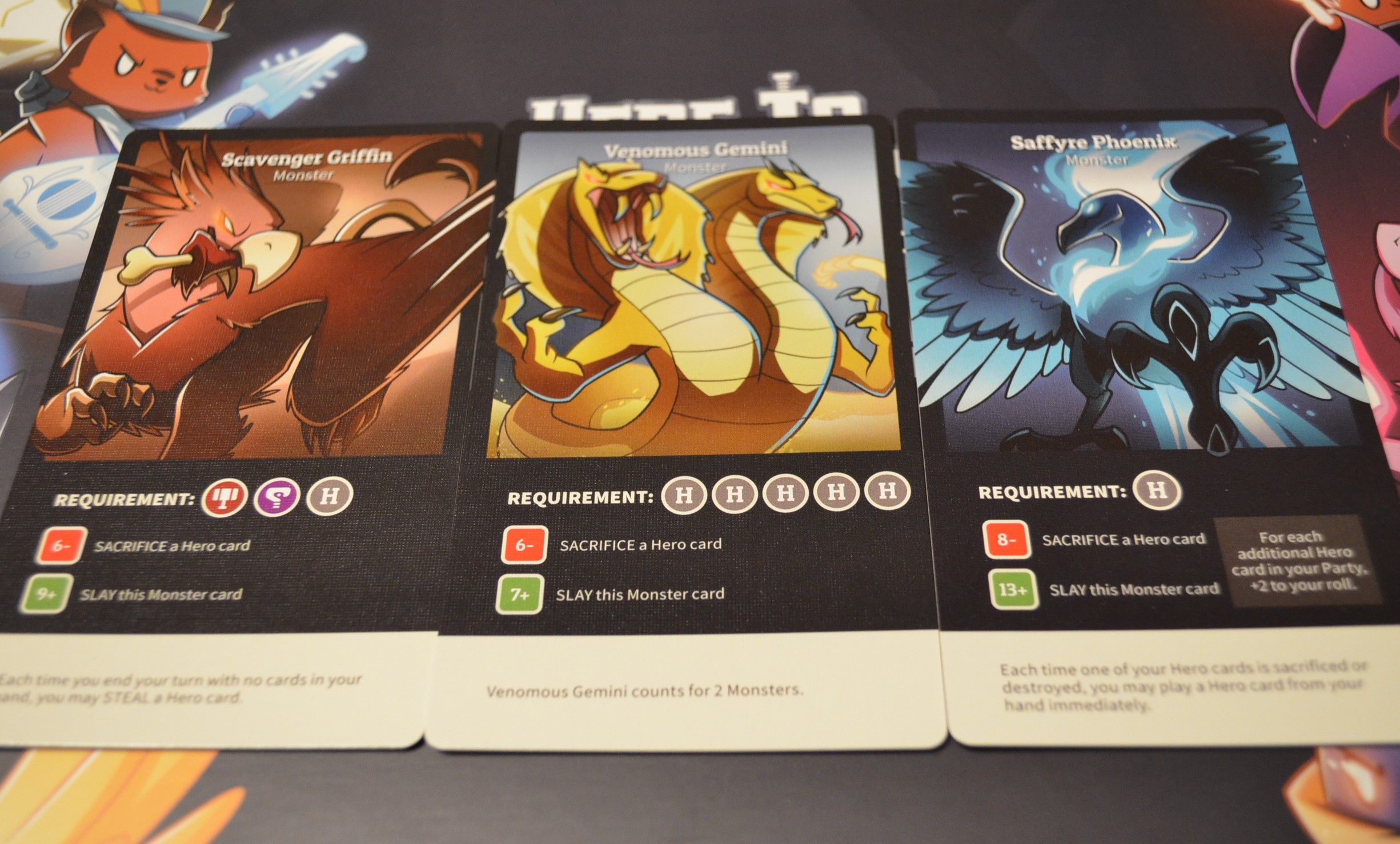 Here to Slay: Monsters Expansion box art