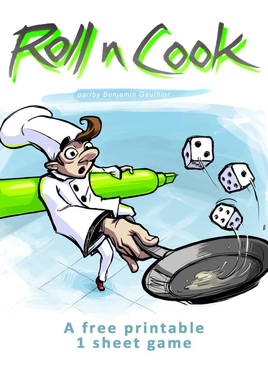 Roll n Cook box art