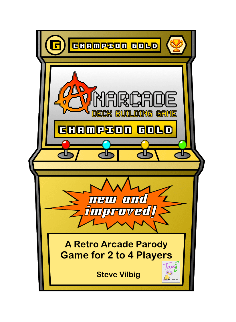 Coperta Anarcade Deck Building Game: Champion Gold