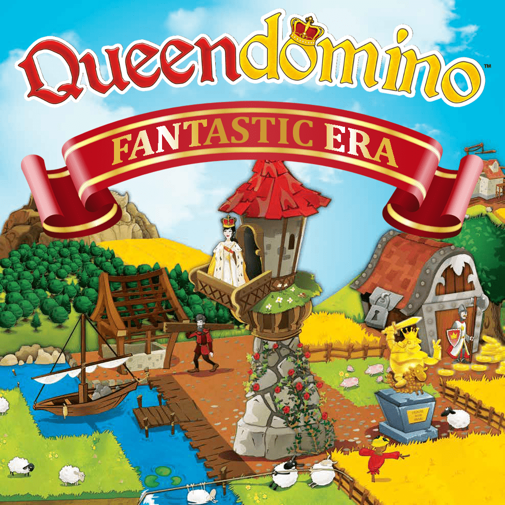 Fantastic Era (fan expansion for Queendomino) box art