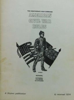 The Confederate High Command: American Civil War Rules box art