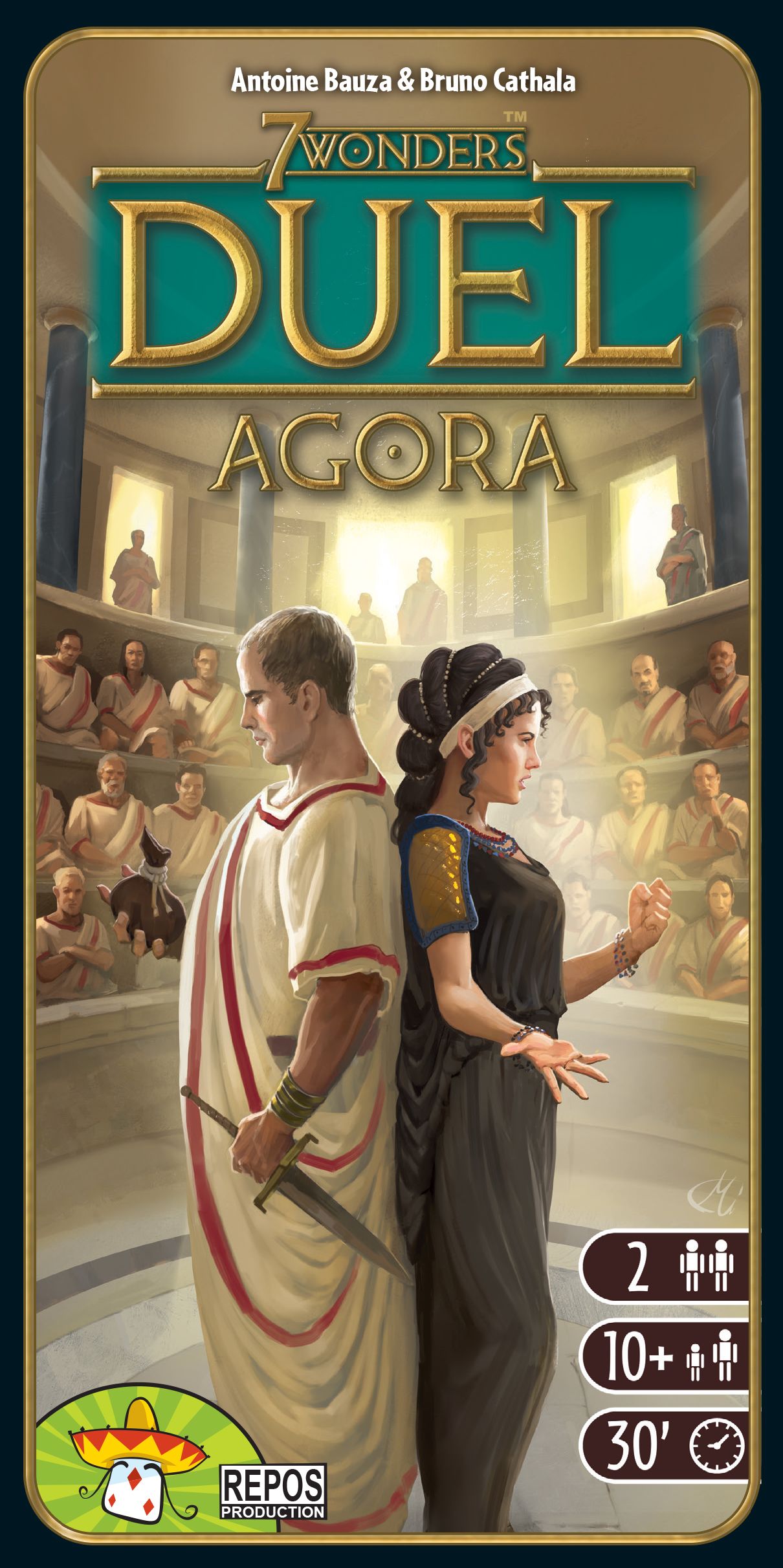 Coperta 7 Wonders Duel: Agora