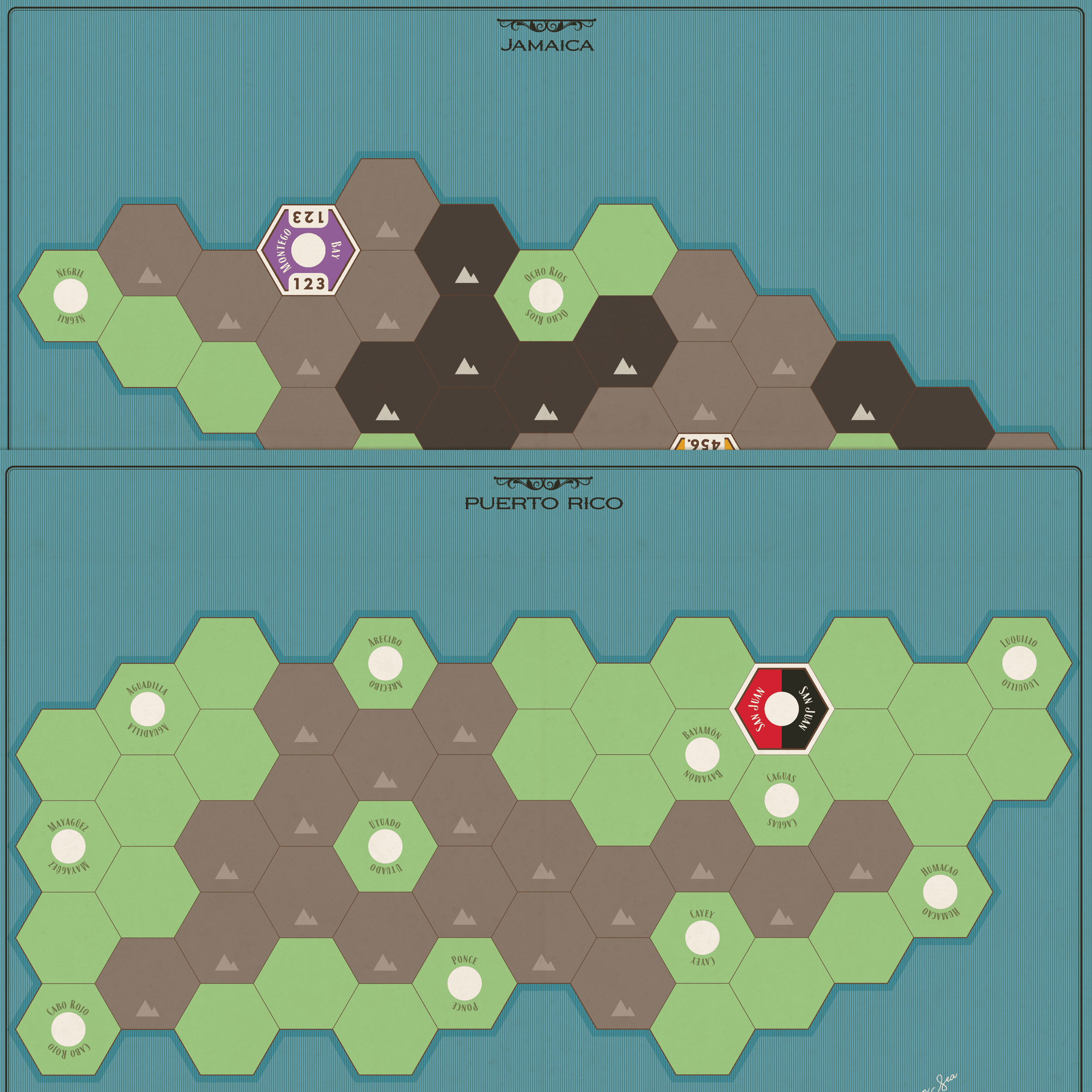 Age of Steam Expansion: Jamaica / Puerto Rico doboz